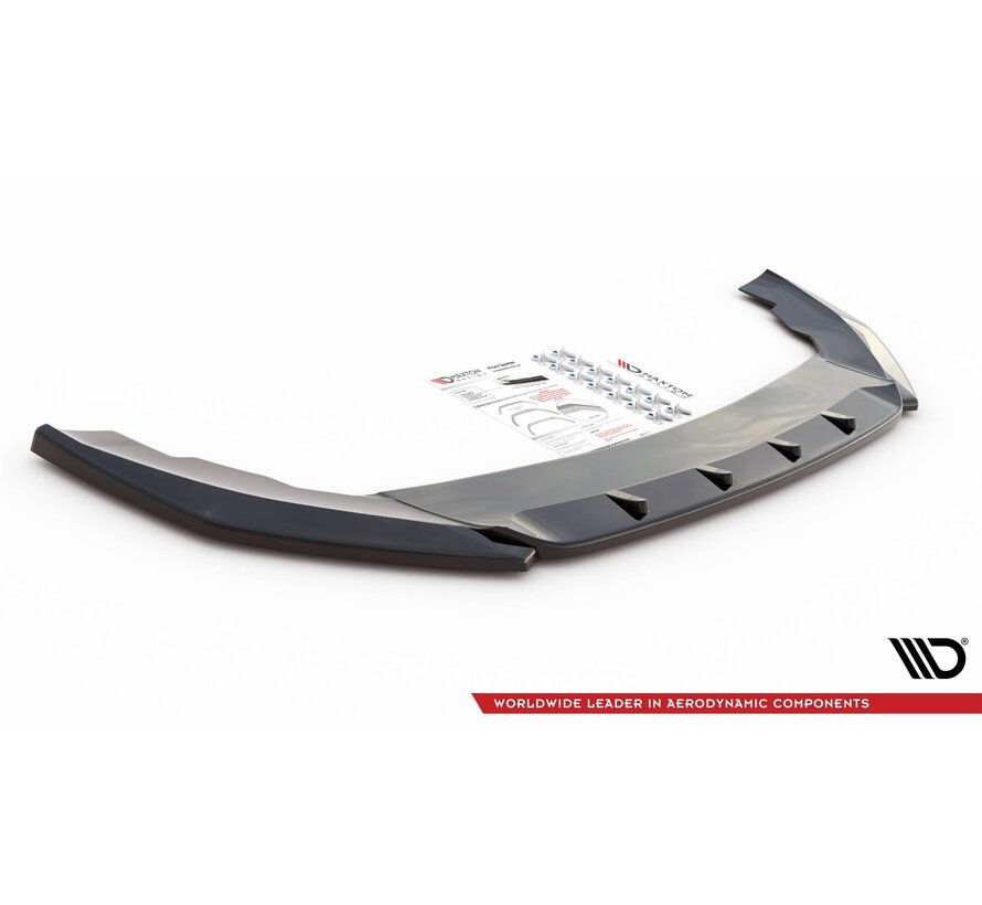 Maxton Design Front Splitter V.2 Seat Leon FR Mk4