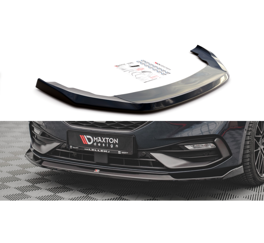 Maxton Design Front Splitter V.3 Seat Leon FR Mk4