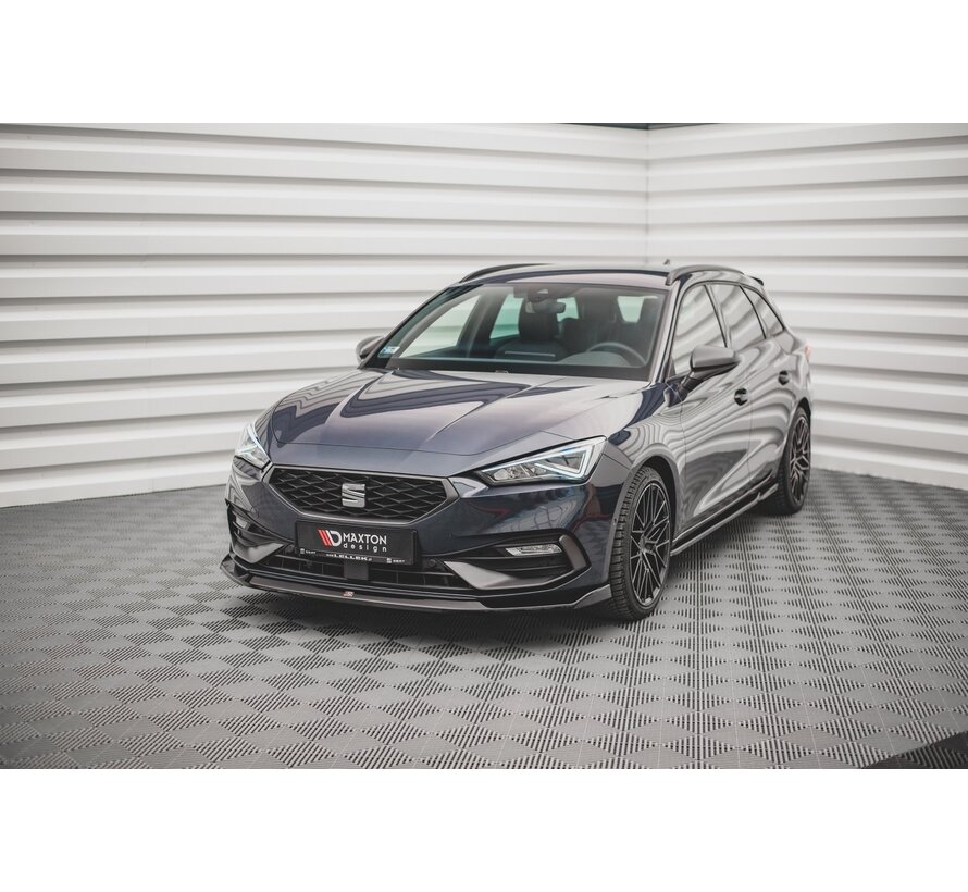 Maxton Design Front Splitter V.3 Seat Leon FR Mk4