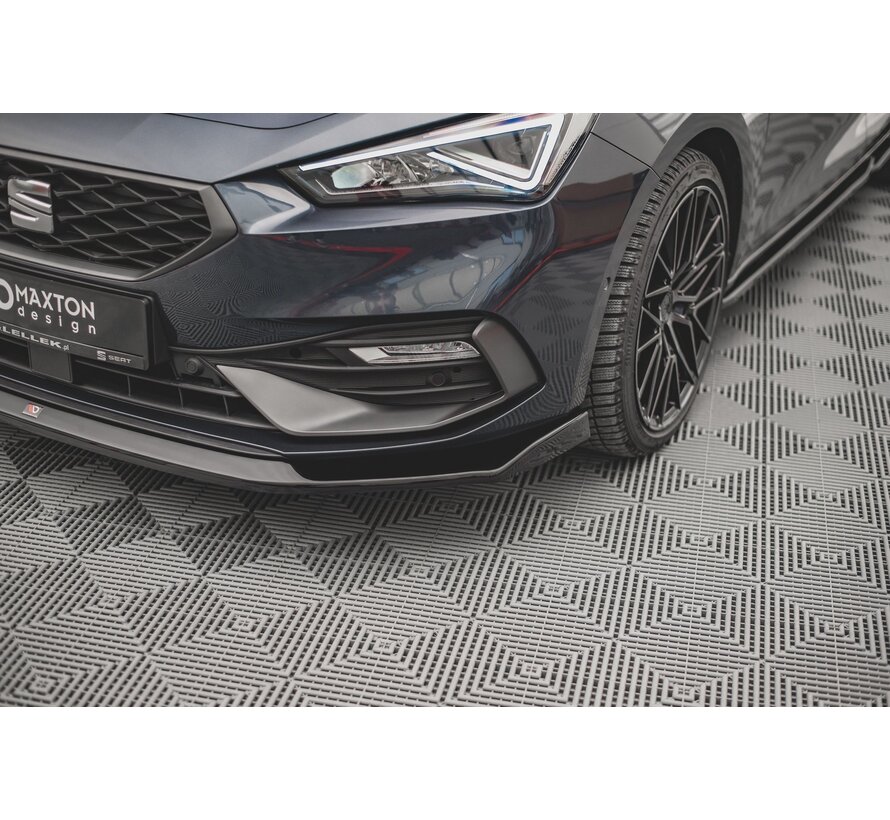 Maxton Design Front Splitter V.3 Seat Leon FR Mk4