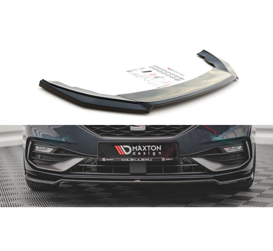 Maxton Design Front Splitter V.4 Seat Leon FR Mk4