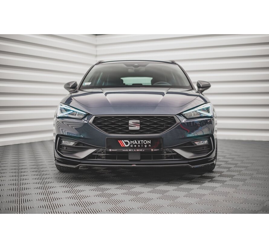 Maxton Design Front Splitter V.4 Seat Leon FR Mk4