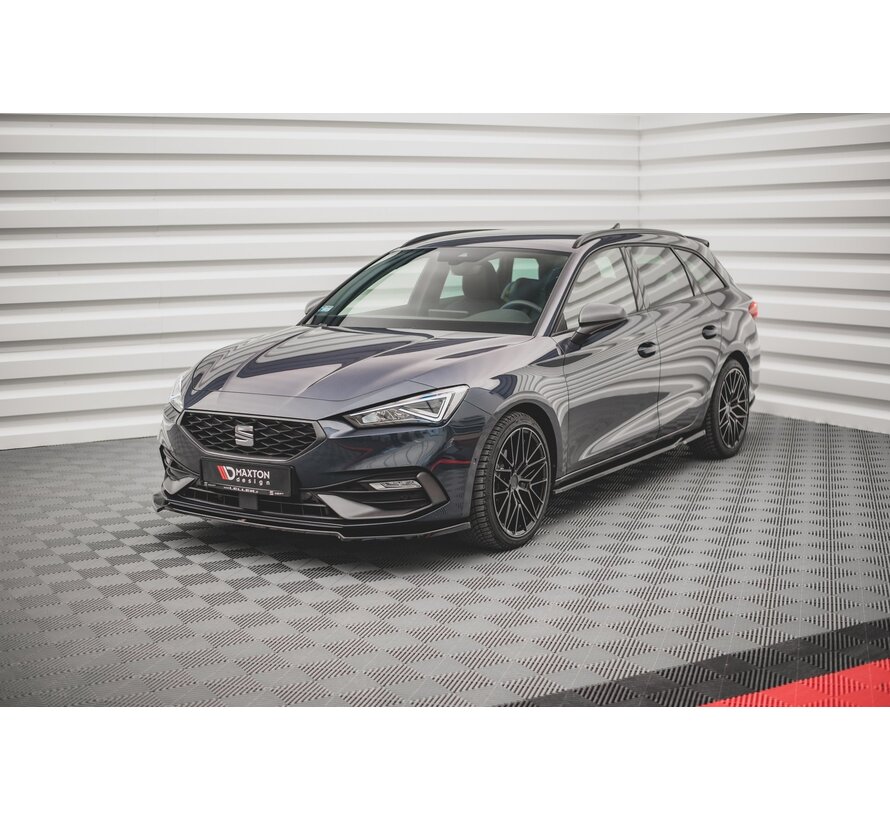 Maxton Design Front Splitter V.4 Seat Leon FR Mk4