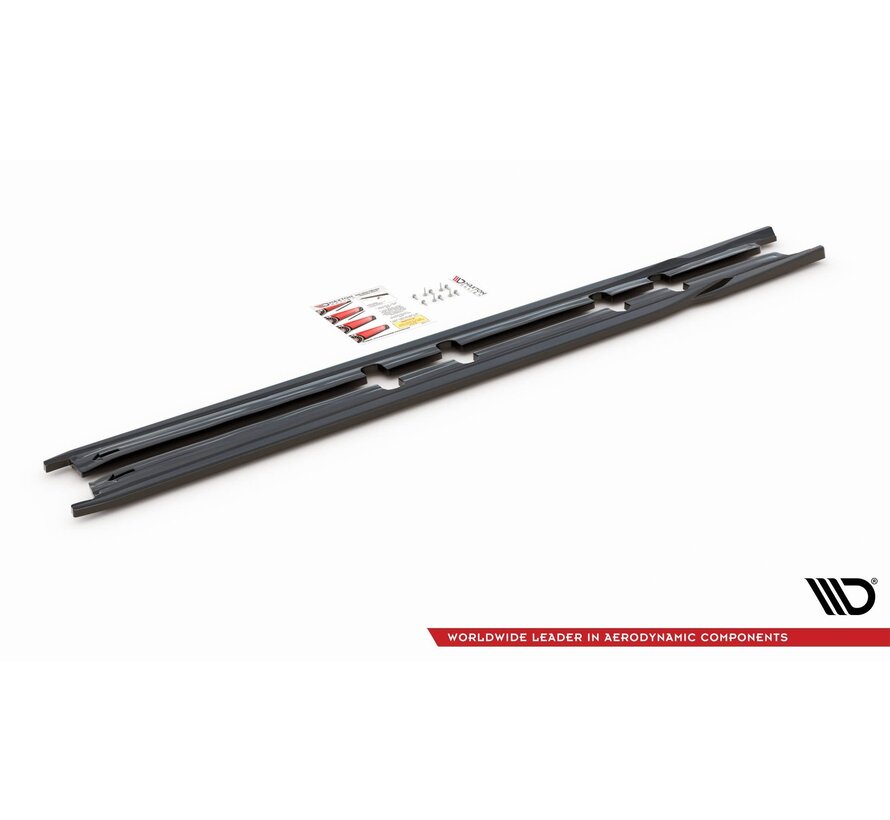 Maxton Design Side Skirts Diffusers V.1 Seat Leon FR Mk4 / Cupra Leon