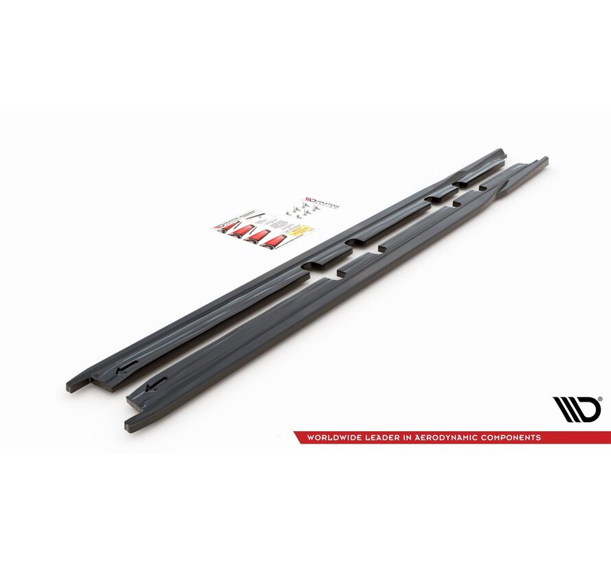 Maxton Design Side Skirts Diffusers V.1 Seat Leon FR Mk4 / Cupra Leon