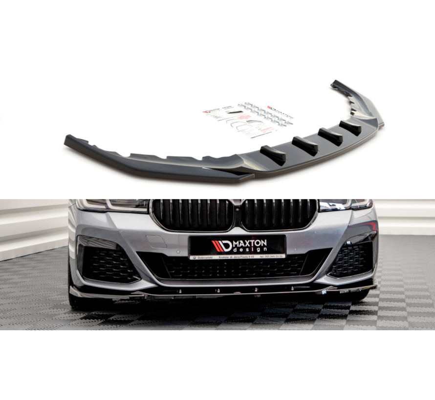 Maxton Design Front Splitter V.2 passend voor BMW 5 G30 Facelift M-Pack