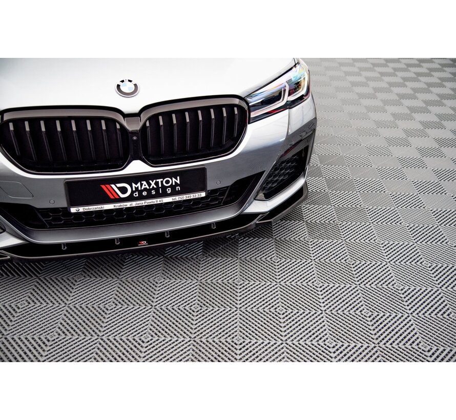 Maxton Design Front Splitter V.2 passend voor BMW 5 G30 Facelift M-Pack