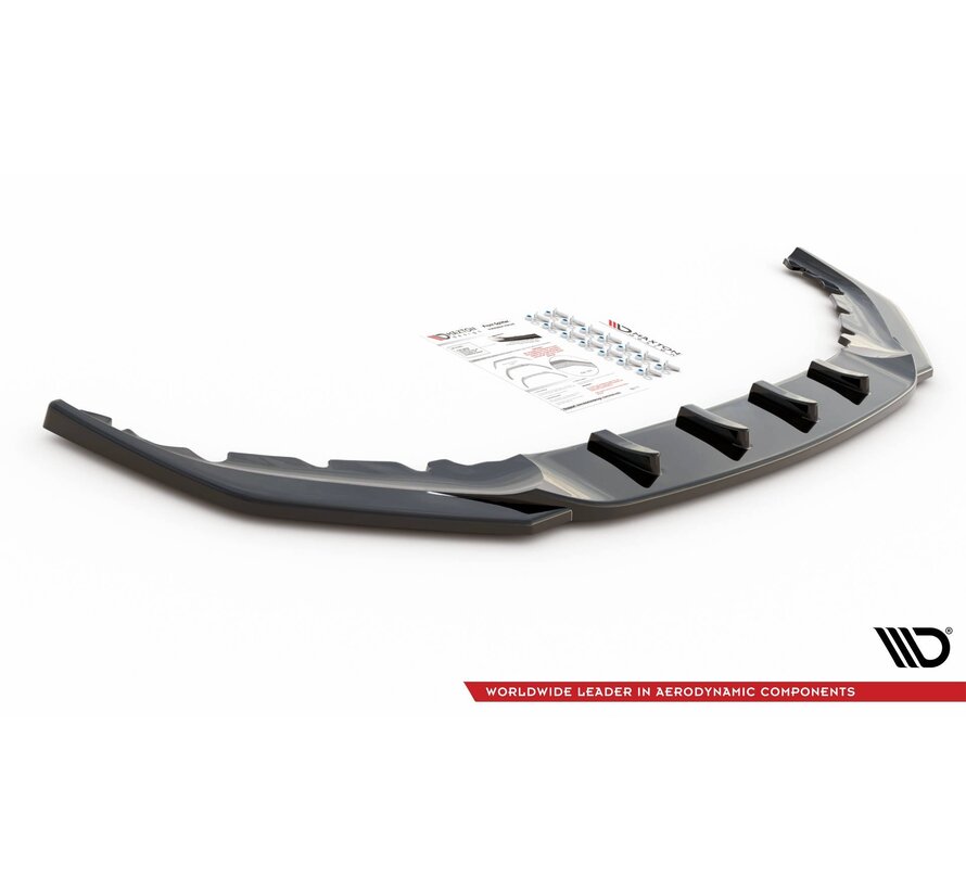 Maxton Design Front Splitter V.2 passend voor BMW 5 G30 Facelift M-Pack
