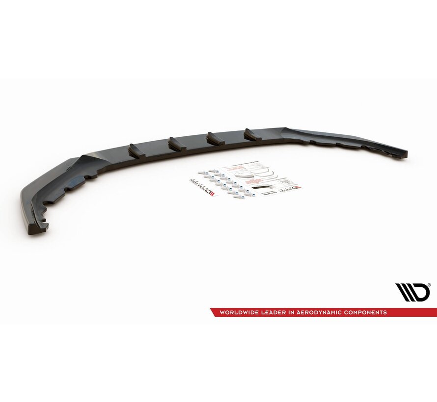 Maxton Design Front Splitter V.2 passend voor BMW 5 G30 Facelift M-Pack
