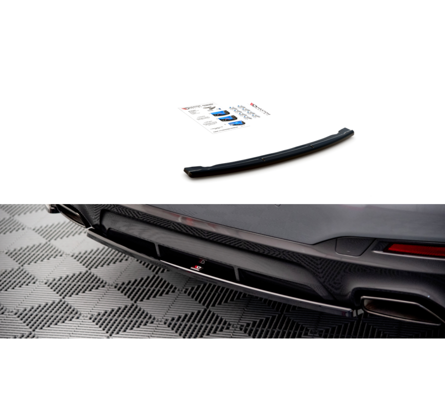 Maxton Design Central Rear Splitter BMW 5 G30 Facelift M-Pack