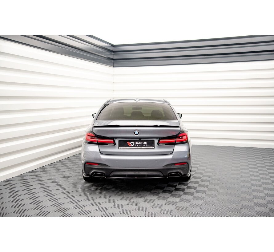 Maxton Design Central Rear Splitter BMW 5 G30 Facelift M-Pack