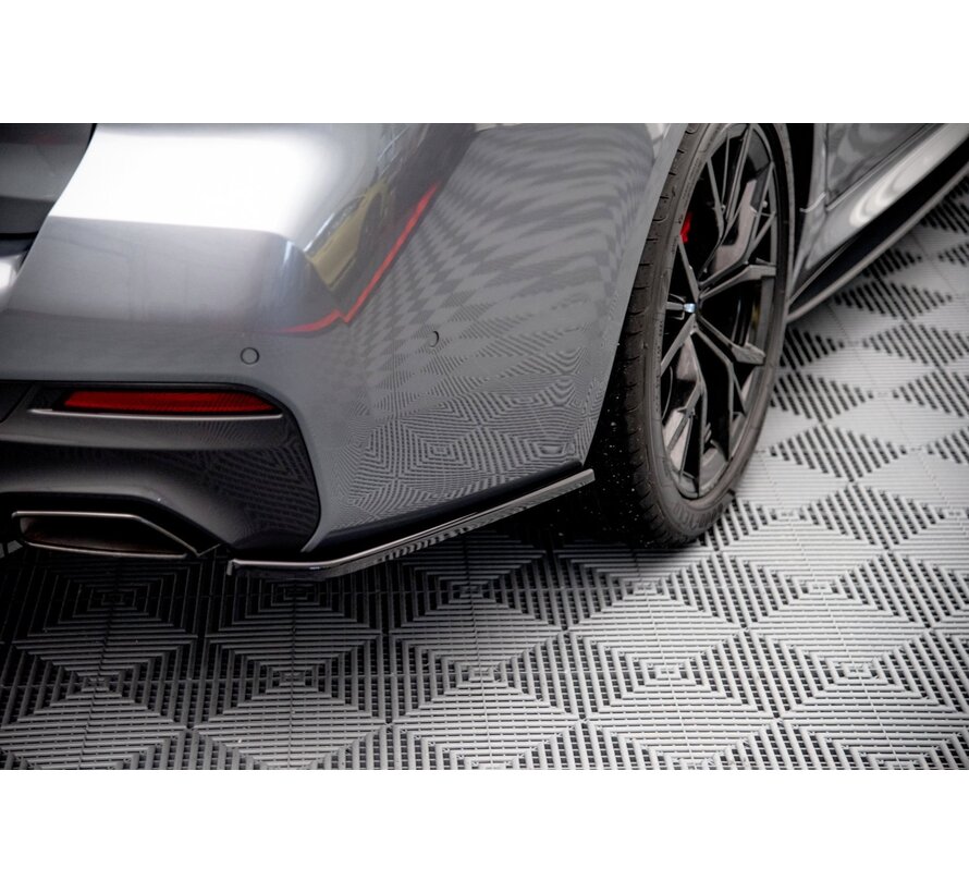 Maxton Design Rear Side Splitters passend voor BMW 5 G30 Facelift M-Pack