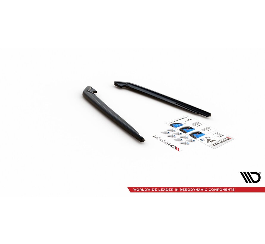 Maxton Design Rear Side Splitters passend voor BMW 5 G30 Facelift M-Pack