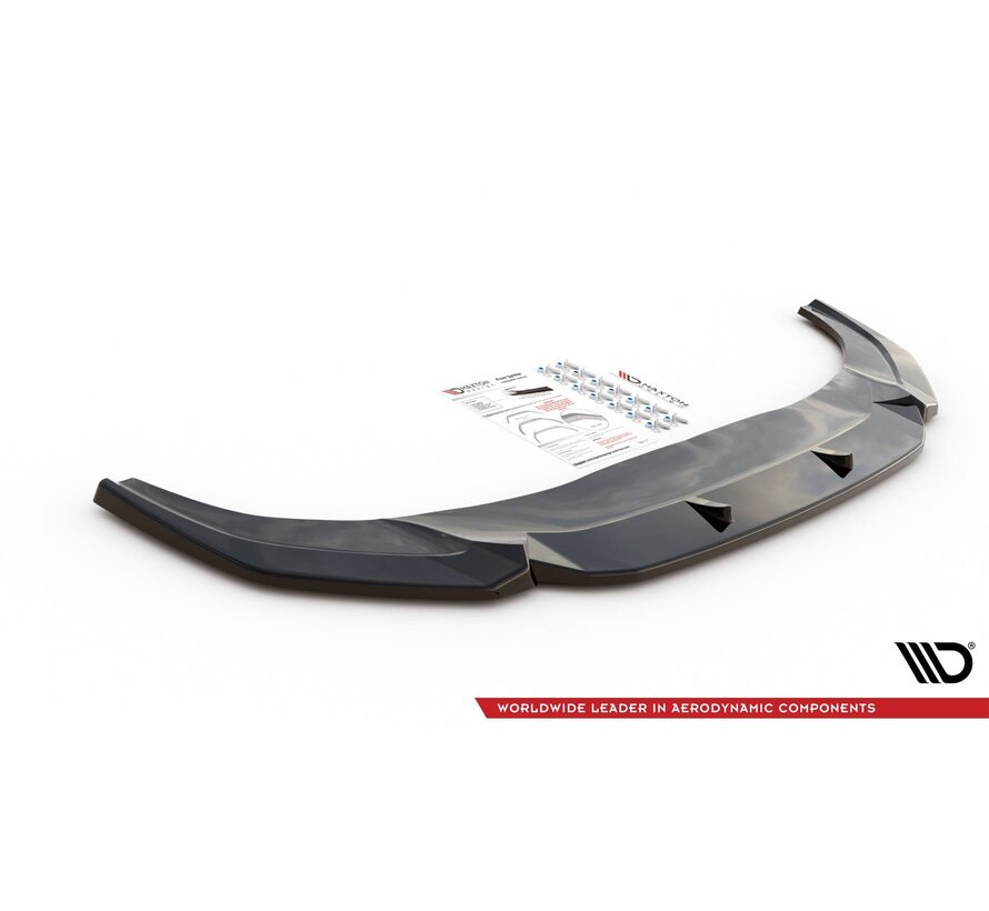 Maxton Design Front Splitter for passend voor BMW 6 GT M-Pack G32 Facelift