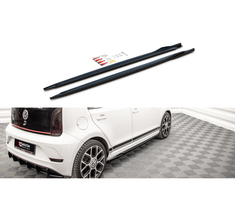 Maxton Design Side Skirts Diffusers Volkswagen Up GTI