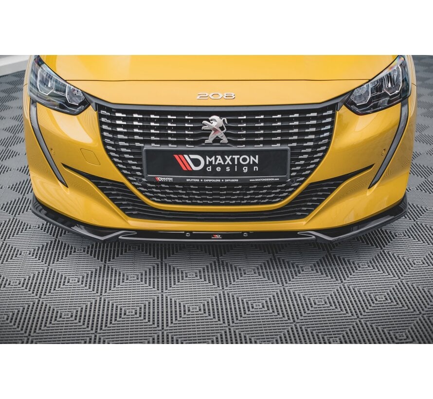 Maxton Design Front Splitter V.2 Peugeot 208 Mk2