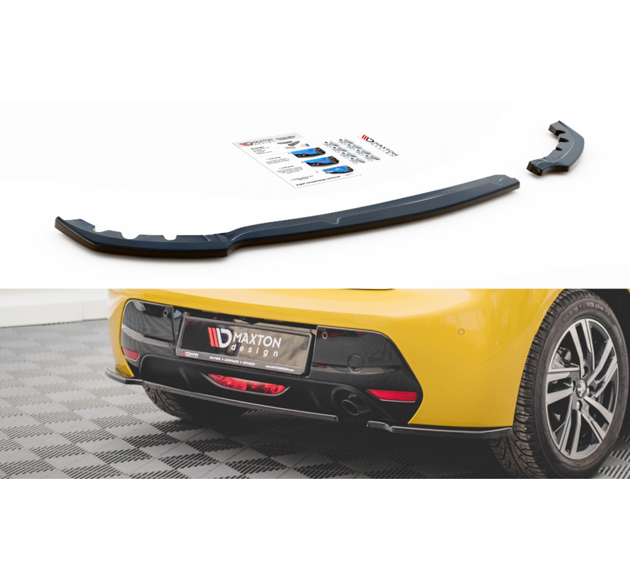Maxton Design Rear Side Splitters Peugeot 208 Mk2