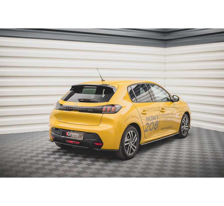 Maxton Design Rear Side Splitters Peugeot 208 Mk2