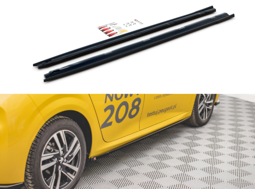 Maxton Design Maxton Design Side Skirts Diffusers Peugeot 208 Mk2