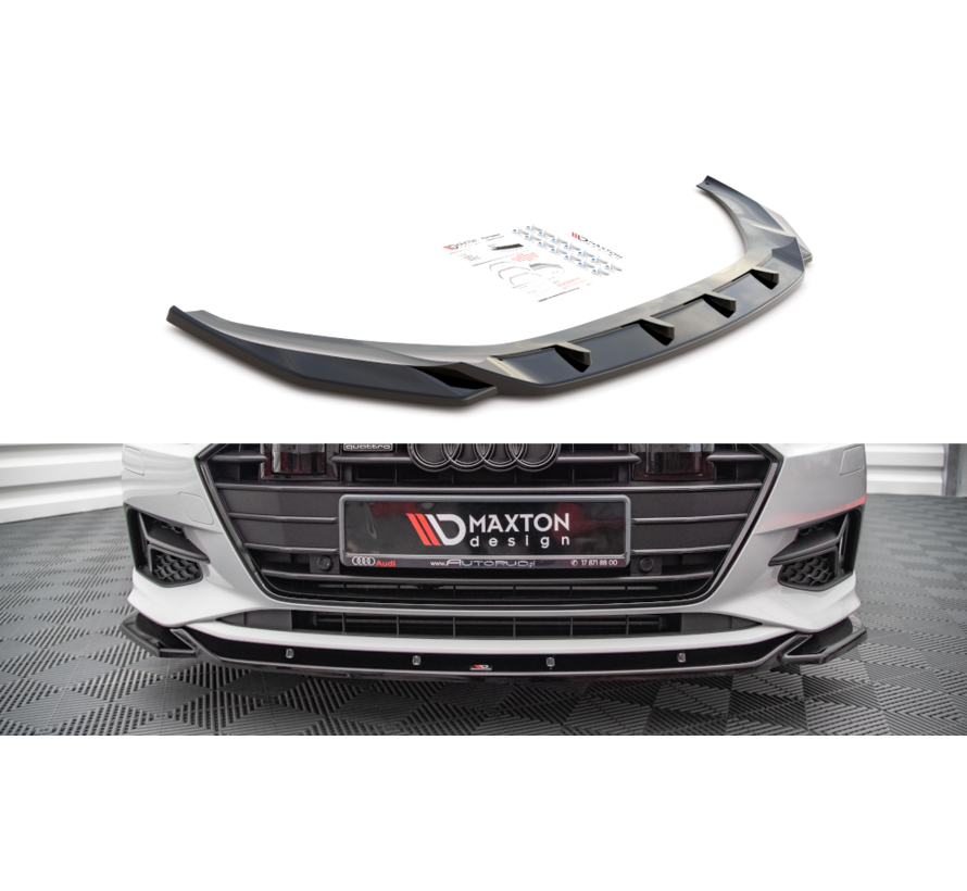 Maxton Design Front Splitter V.1 Audi A7 C8