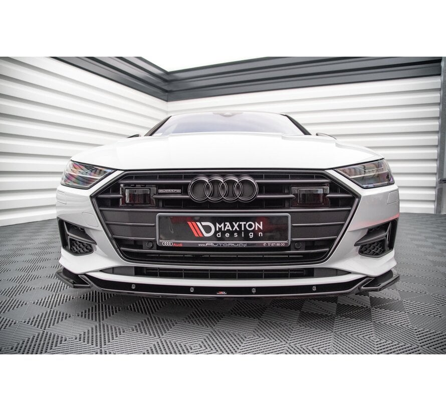 Maxton Design Front Splitter V.1 Audi A7 C8