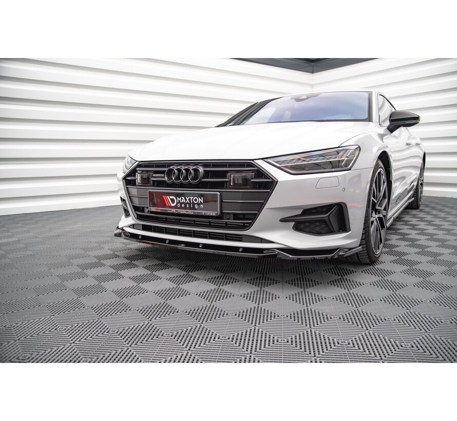Maxton Design Front Splitter V.2 Audi A7 C8