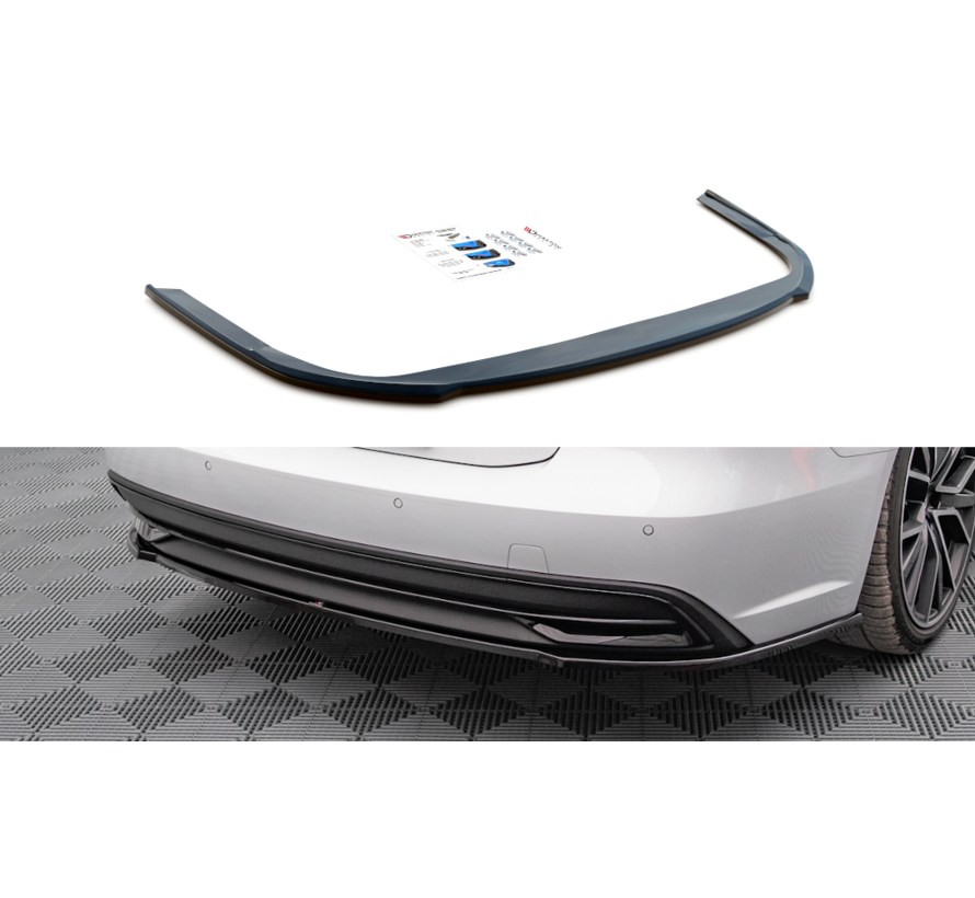 Maxton Design Central Rear Splitter for Audi A7 C8