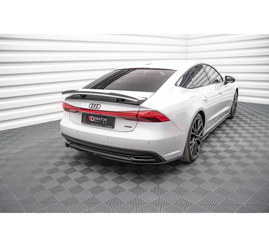 Maxton Design Central Rear Splitter for Audi A7 C8