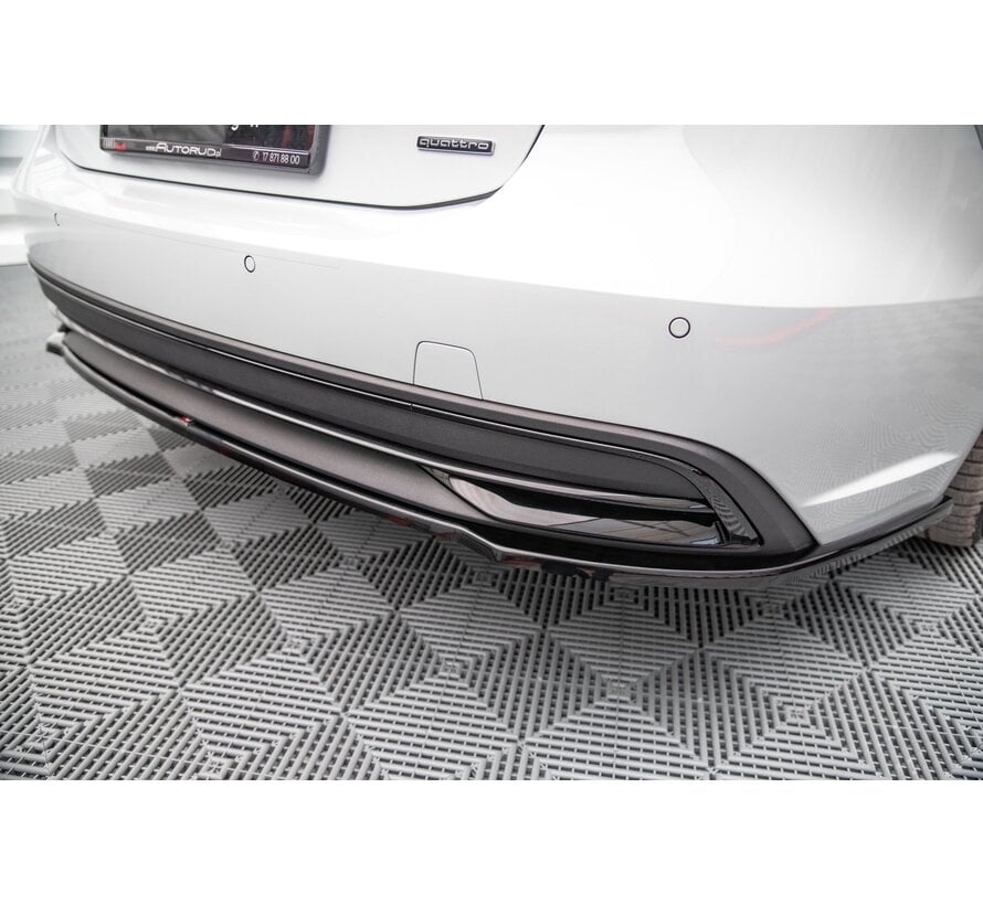 Maxton Design Central Rear Splitter for Audi A7 C8