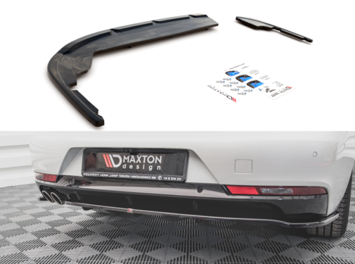 Maxton Design Maxton Design Central Rear Splitter (with vertical bars) Peugeot 508 GT-Line Mk2