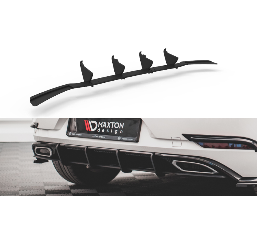 Maxton Design Street Pro Rear Diffuser Volkswagen Golf R-Line Mk 7 Facelift