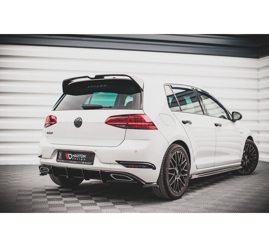 Maxton Design Street Pro Rear Diffuser Volkswagen Golf R-Line Mk 7 Facelift