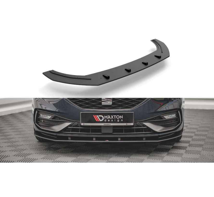 Maxton Design Street Pro Front Splitter Seat Leon FR Mk4