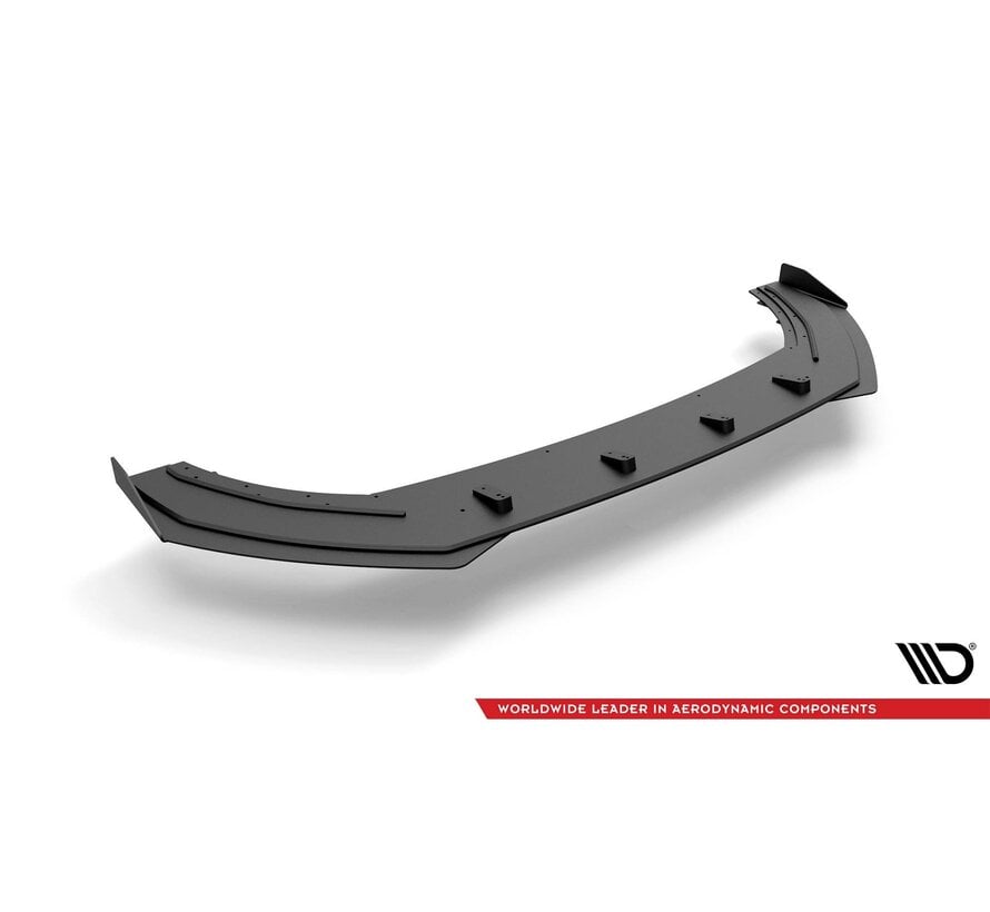 Maxton Design Street Pro Front Splitter + Flaps Seat Leon FR Mk4