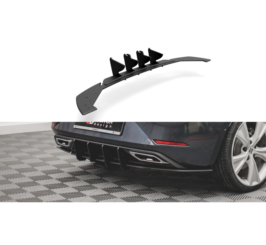 Maxton Design Street Pro Rear Diffuser Seat Leon FR Hatchback Mk4