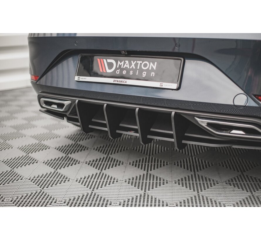 Maxton Design Street Pro Rear Diffuser Seat Leon FR Hatchback Mk4