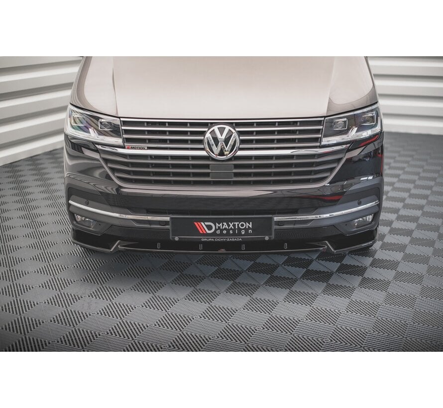 Maxton Design Front Splitter V.1 Volkswagen T6 Facelift