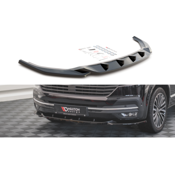 Maxton Design Maxton Design Front Splitter V.2 Volkswagen T6 Facelift