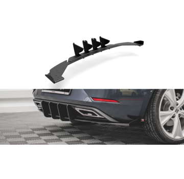 Maxton Design Maxton Design Racing Durability Rear Valance + Flaps Seat Leon FR Hatchback Mk4