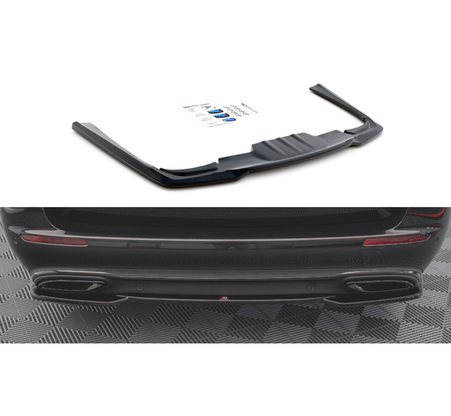 Maxton Design Central Rear Splitter for Mercedes-Benz E W213