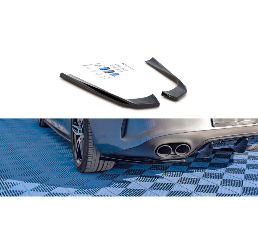 Maxton Design Rear Side Splitters for Mercedes-AMG E53 Coupe C238 / Cabriolet A238