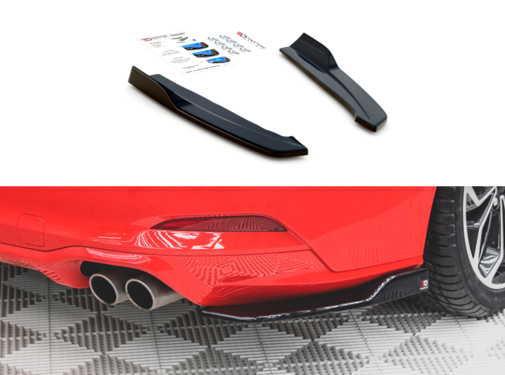 Maxton Design Maxton Design Rear Side Splitters for V.2 Ford Focus ST-Line Estate Mk4