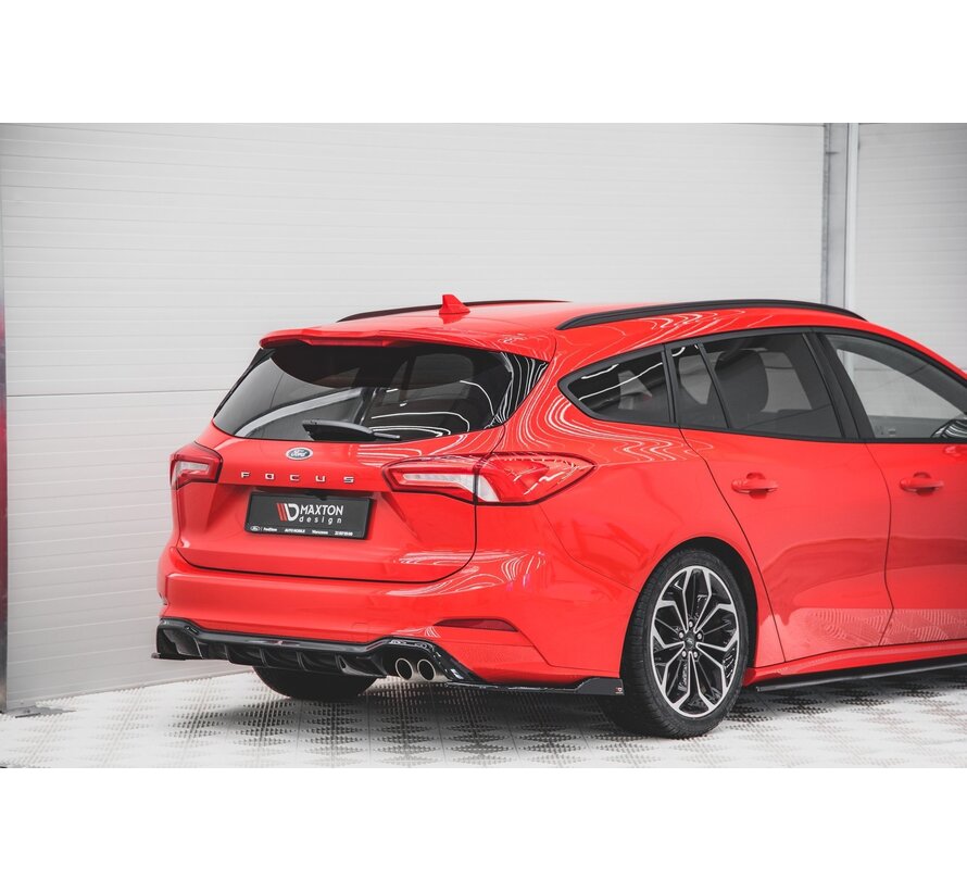 Maxton Design Rear Side Splitters for V.4 Ford Focus ST-Line Estate Mk4