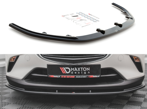 Maxton Design Maxton Design Front Splitter V.1 Mazda CX-3