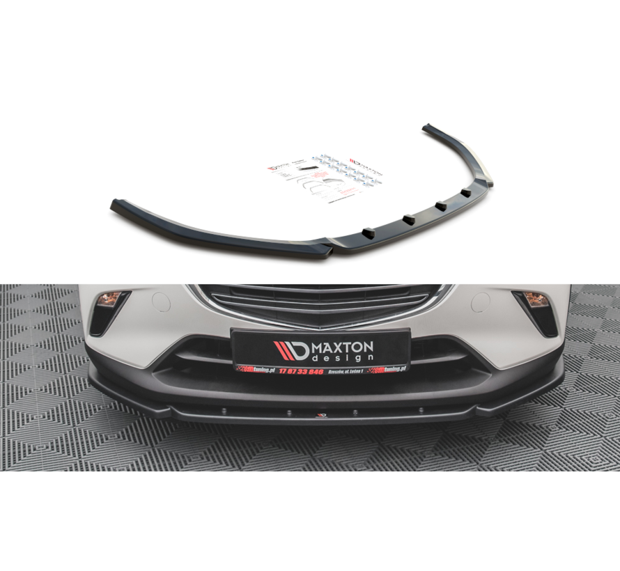 Maxton Design Front Splitter V.2 Mazda CX-3