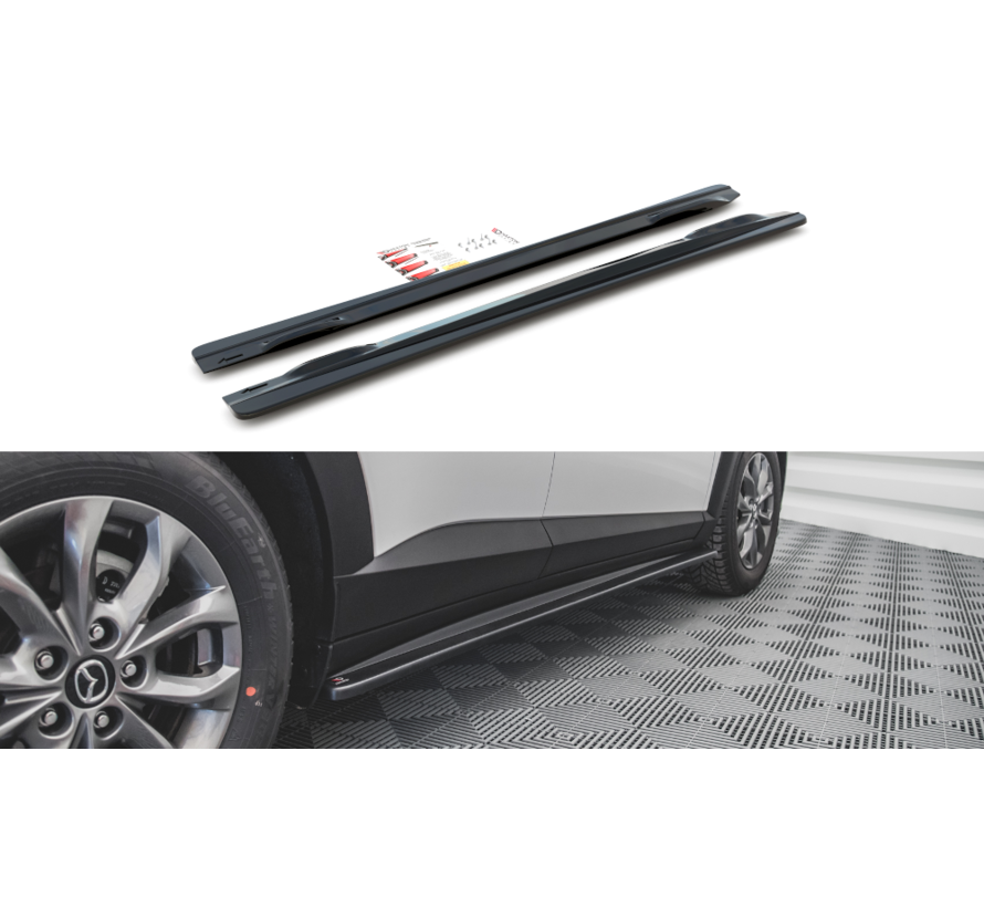 Maxton Design Side Skirts Diffusers Mazda CX-3