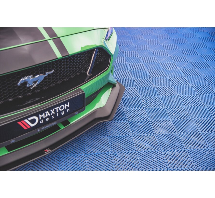 Maxton Design Street Pro Front Splitter V.1 Ford Mustang GT MK6 Facelift