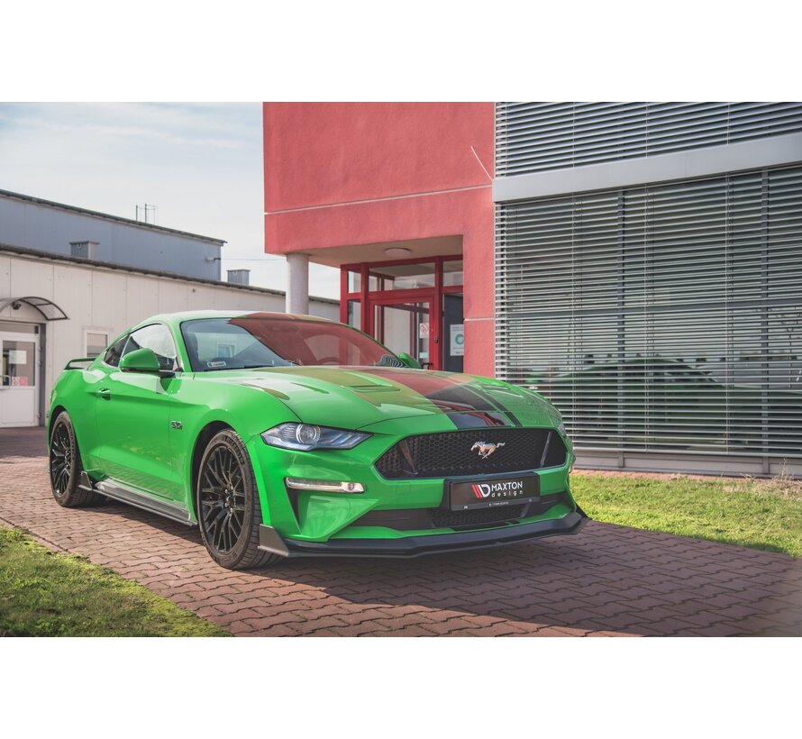 Maxton Design Street Pro Front Splitter V.2 Ford Mustang GT MK6 Facelift