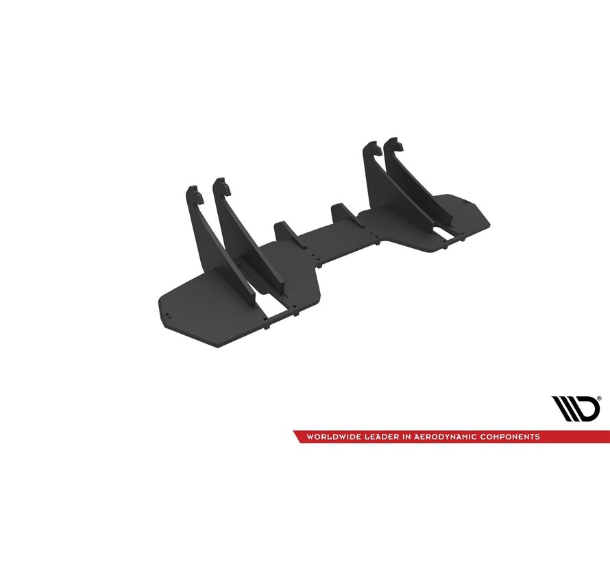 Maxton Design Street Pro Rear Diffuser Ford Mustang GT Mk6 Facelift