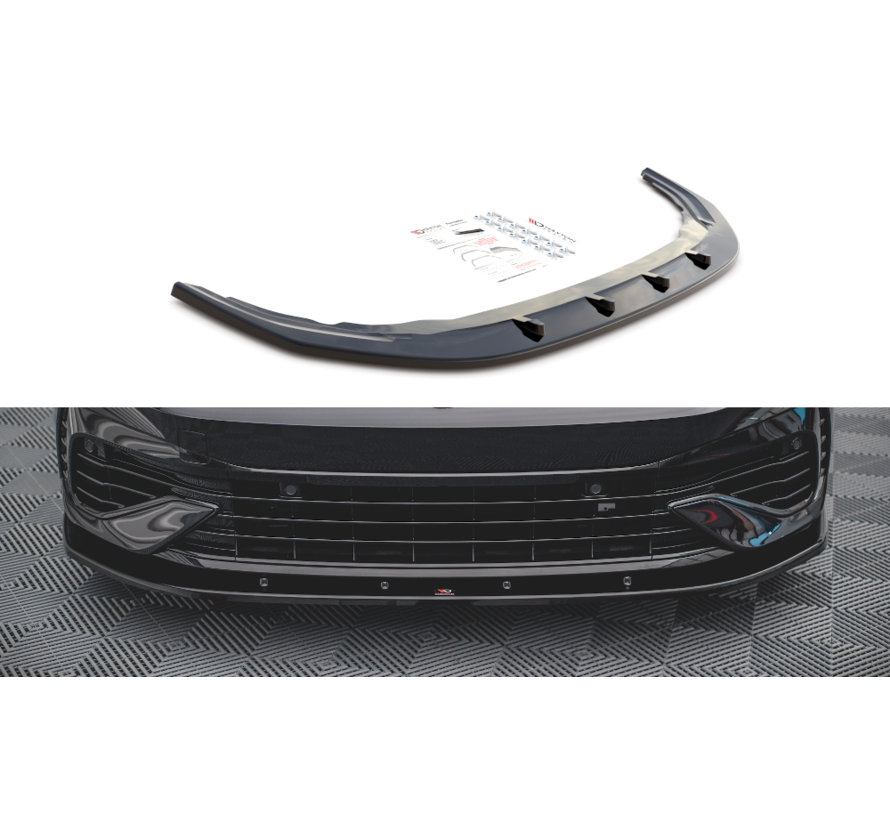 Maxton Design Front Splitter V.1 Volkswagen Golf R Mk8